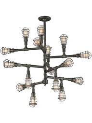 Conduit 16-Light Chandelier
